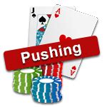 what does push mean in blackjack|Pushing In Blackjack .